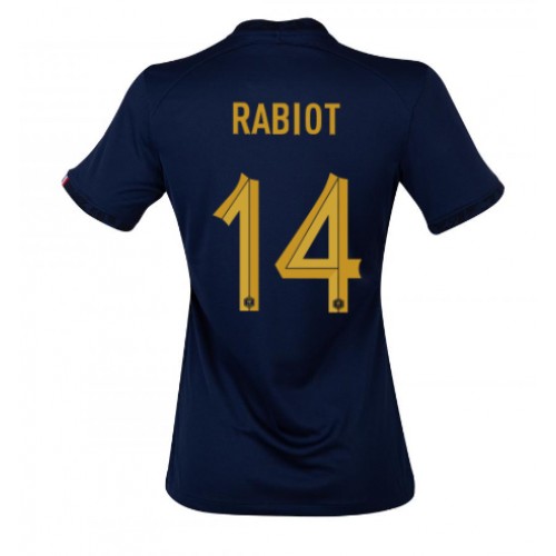 Ženski Nogometni dresi Francija Adrien Rabiot #14 Domači SP 2022 Kratek Rokav